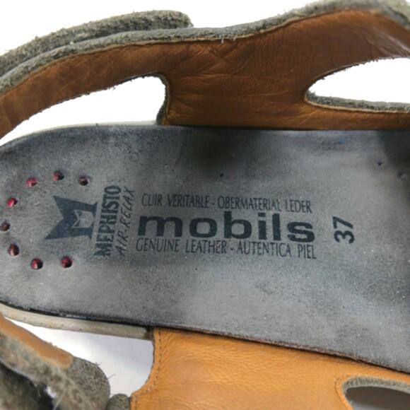 SS1632 GUC $185 Mephisto Mobils Roselie Sandals size 37 US 7 - Picture 9 of 12